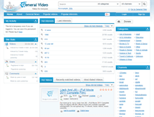Tablet Screenshot of general-video.net